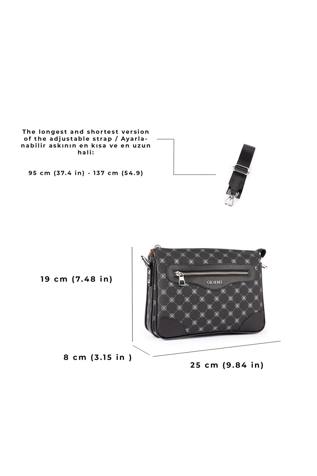 Tina Kadın Çapraz El ve Omuz Çantası